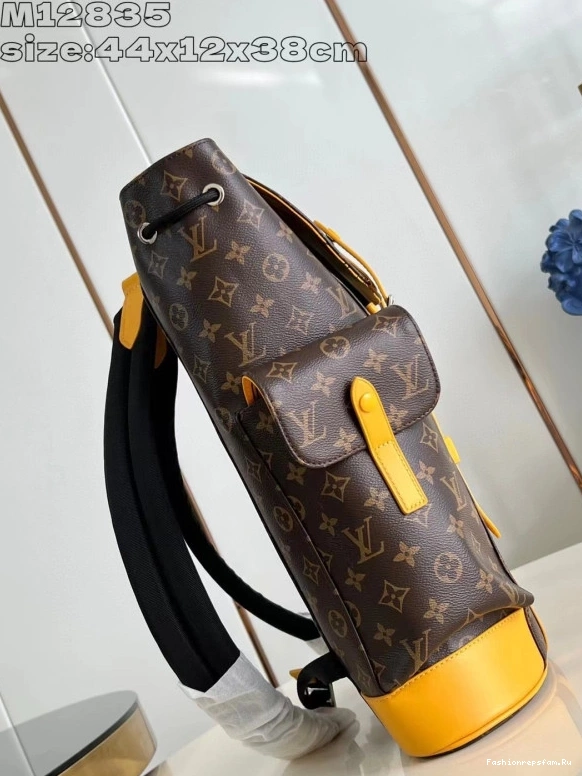 FS CHEAP Backpack Louis Christopher Vuitton MM-38*44*12.5CM 0810